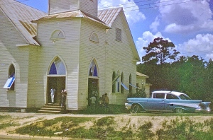 Antioch Baptist Church, Camden AL June 1965 Photo by John Worcester